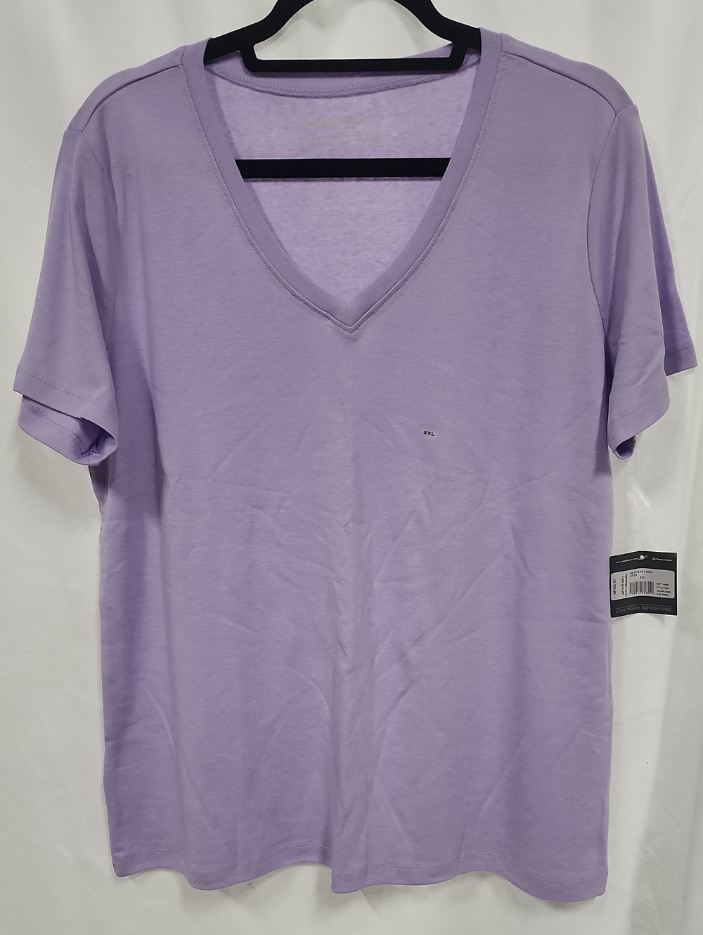 V-Neck Tee - Lavender